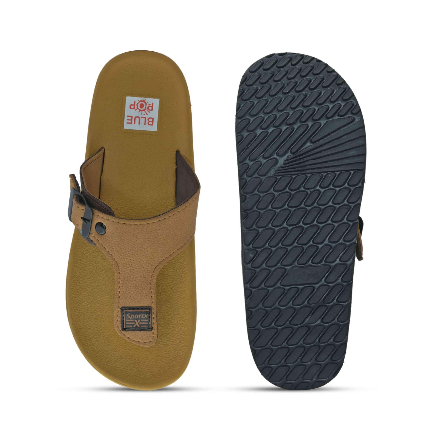 Blue Pop Daily Wear Men's Slippers