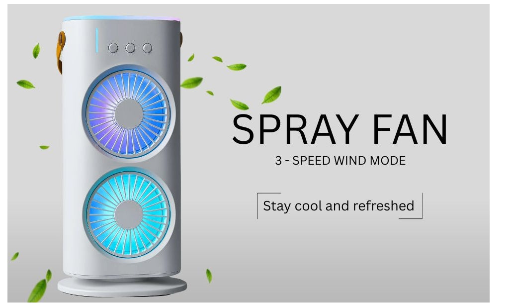 Double-Ended Spray Fan