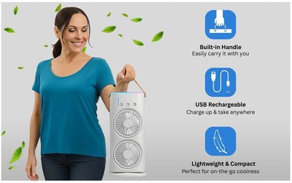 Double-Ended Spray Fan